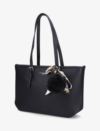 Sac cabas Justine - Noir - 2