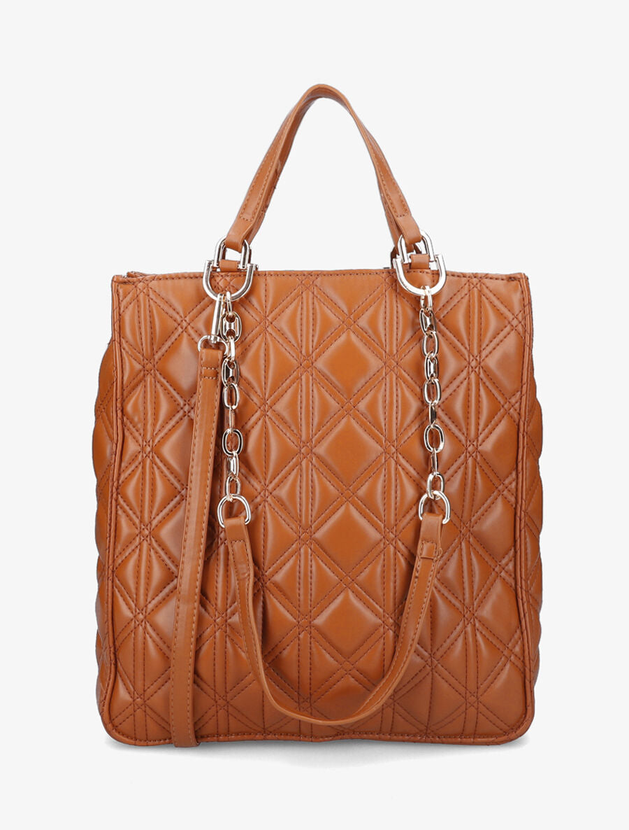 Sac cabas Virginie - Camel - 1