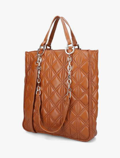 Sac cabas Virginie - Camel - 2
