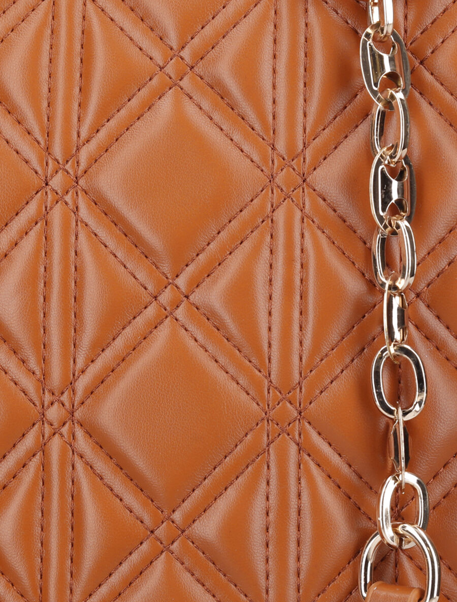 Sac cabas Virginie - Camel - 4