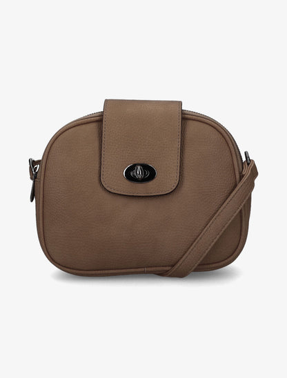 Sac besace Sylvie - Taupe - 5