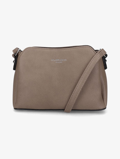 Sac besace Clémence - Taupe - 1