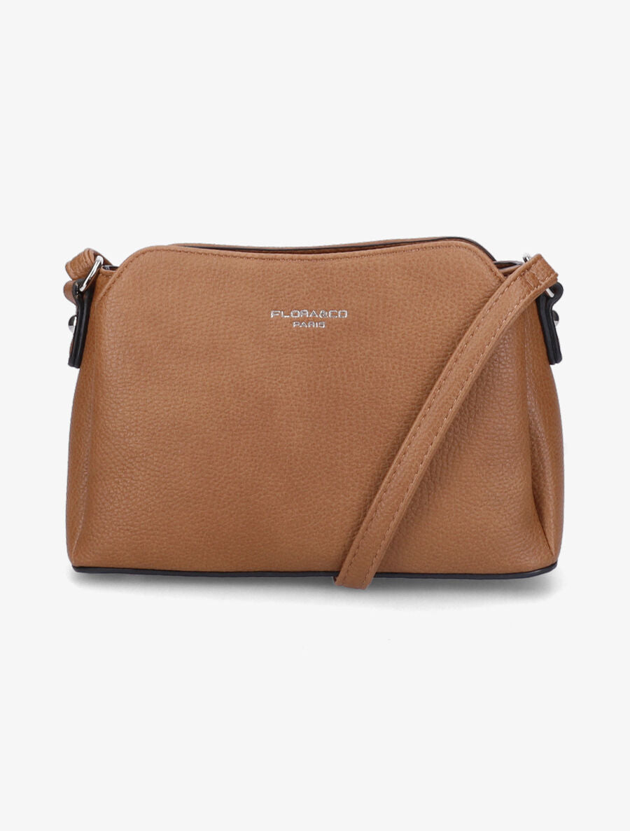 Sac besace Clémence - Camel - 1