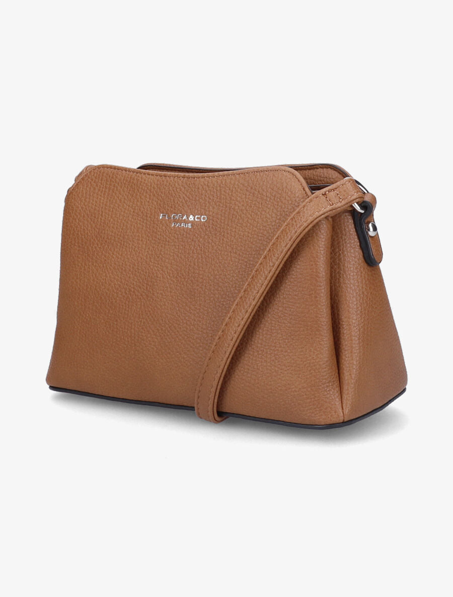 Sac besace Clémence - Camel - 2