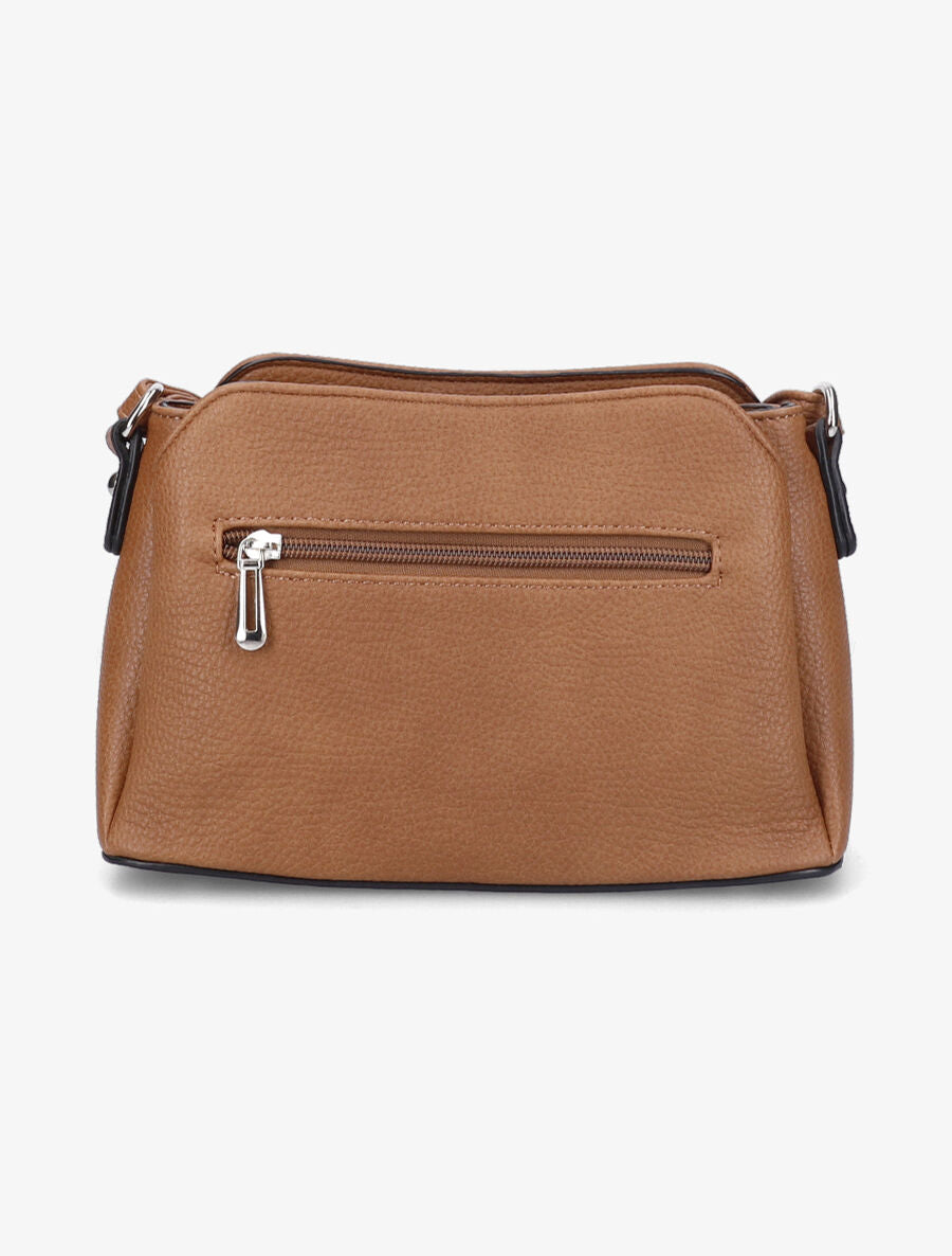 Sac besace Clémence - Camel - 3