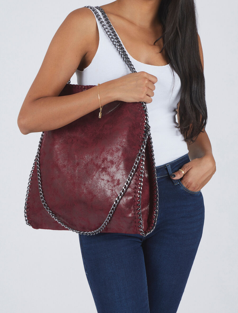 Sac cabas Noura - Bordeaux - 5