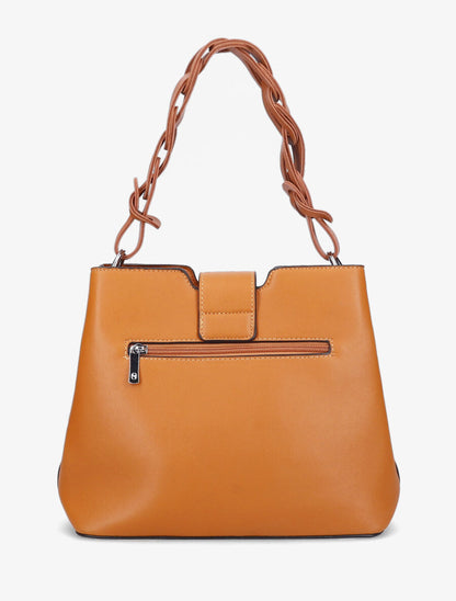 Sac à main Héloïse - Camel - 3