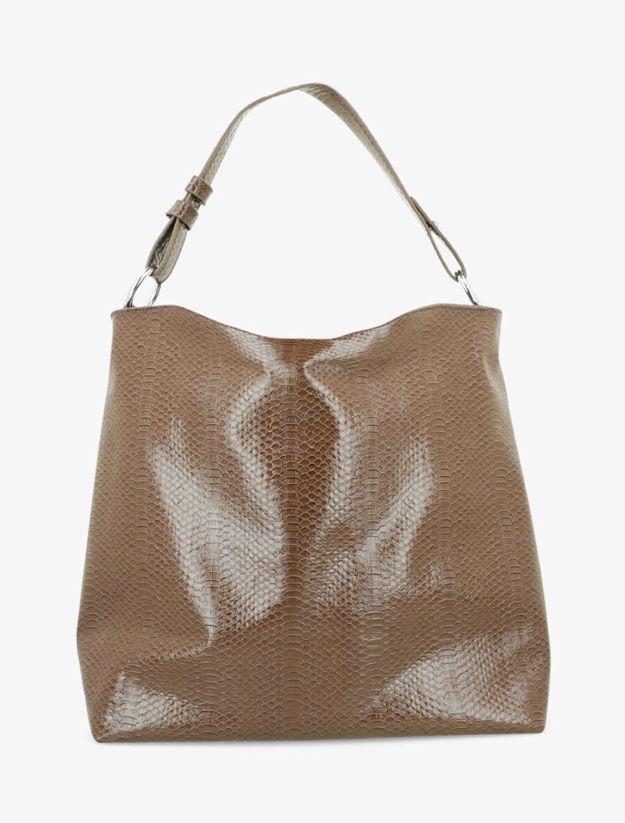 Sac cabas Charlène - Taupe - 3