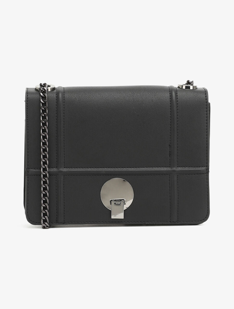 Sac besace Dorota - Noir - 1