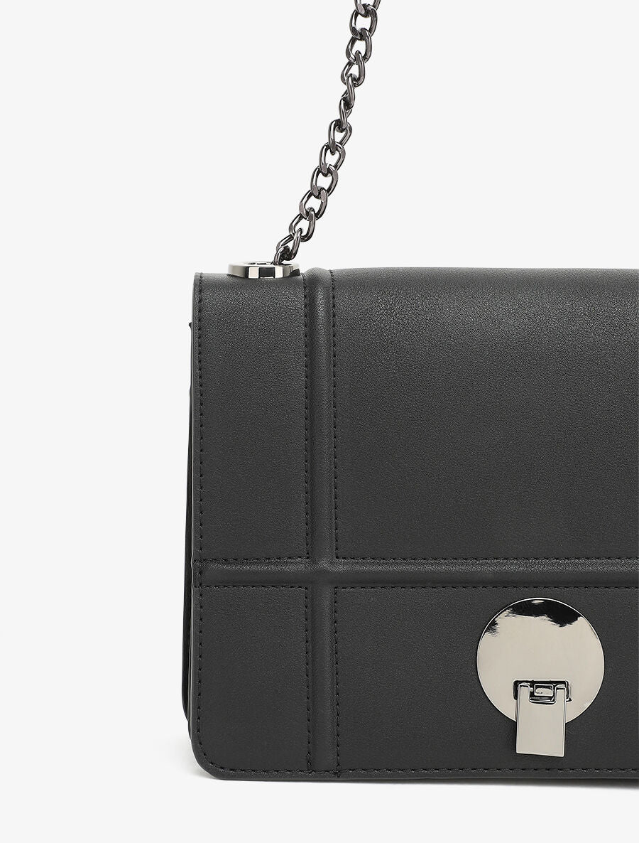 Sac besace Dorota - Noir - 4