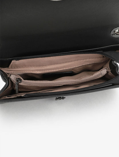 Sac besace Dorota - Noir - 6