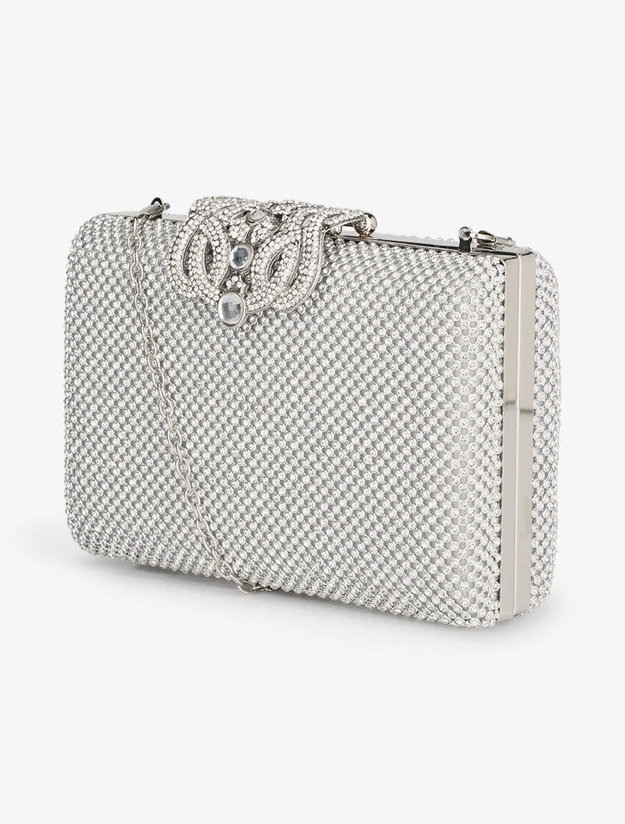 Minaudière Kiana - Argent - 3