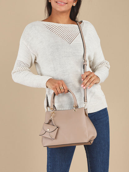 Sac à main Keli - Taupe - 7