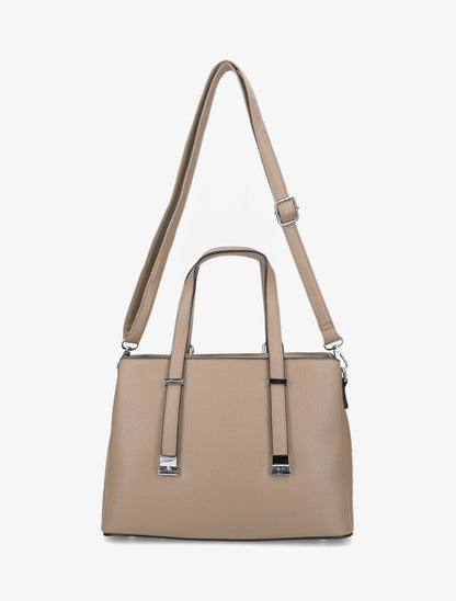 Sac à main Théa - Taupe - 4