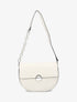 Sac besace Maja - Blanc métallisé - 1