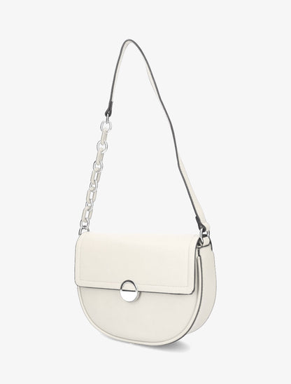 Sac besace Maja - Blanc métallisé - 2