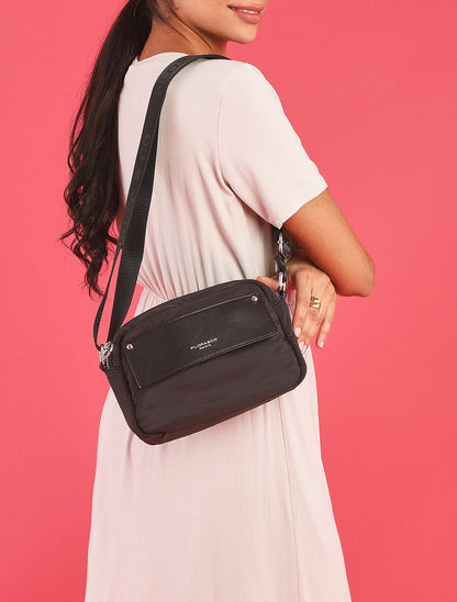 Sac besace Felicia - Noir - 6