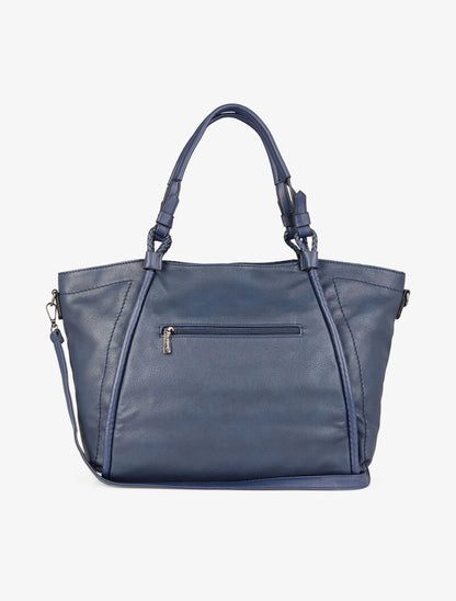 Sac cabas Marlène - Bleu - 3