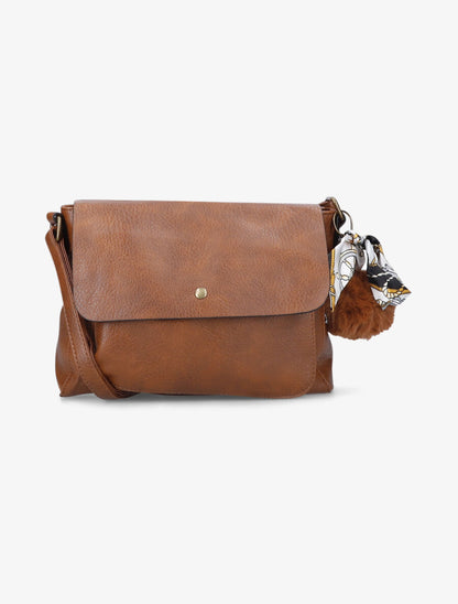 Sac besace Nilsa - Camel - 1