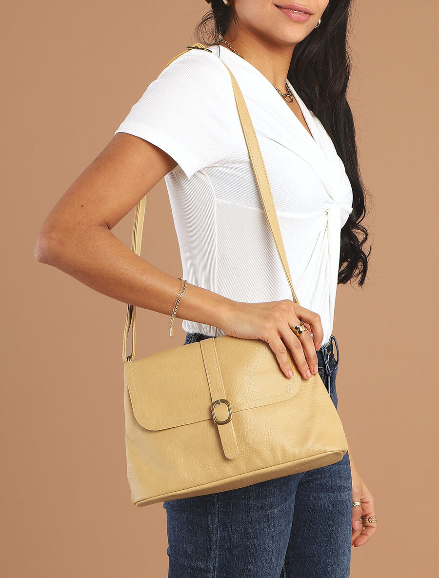 Sac besace Anita - Jaune - 5