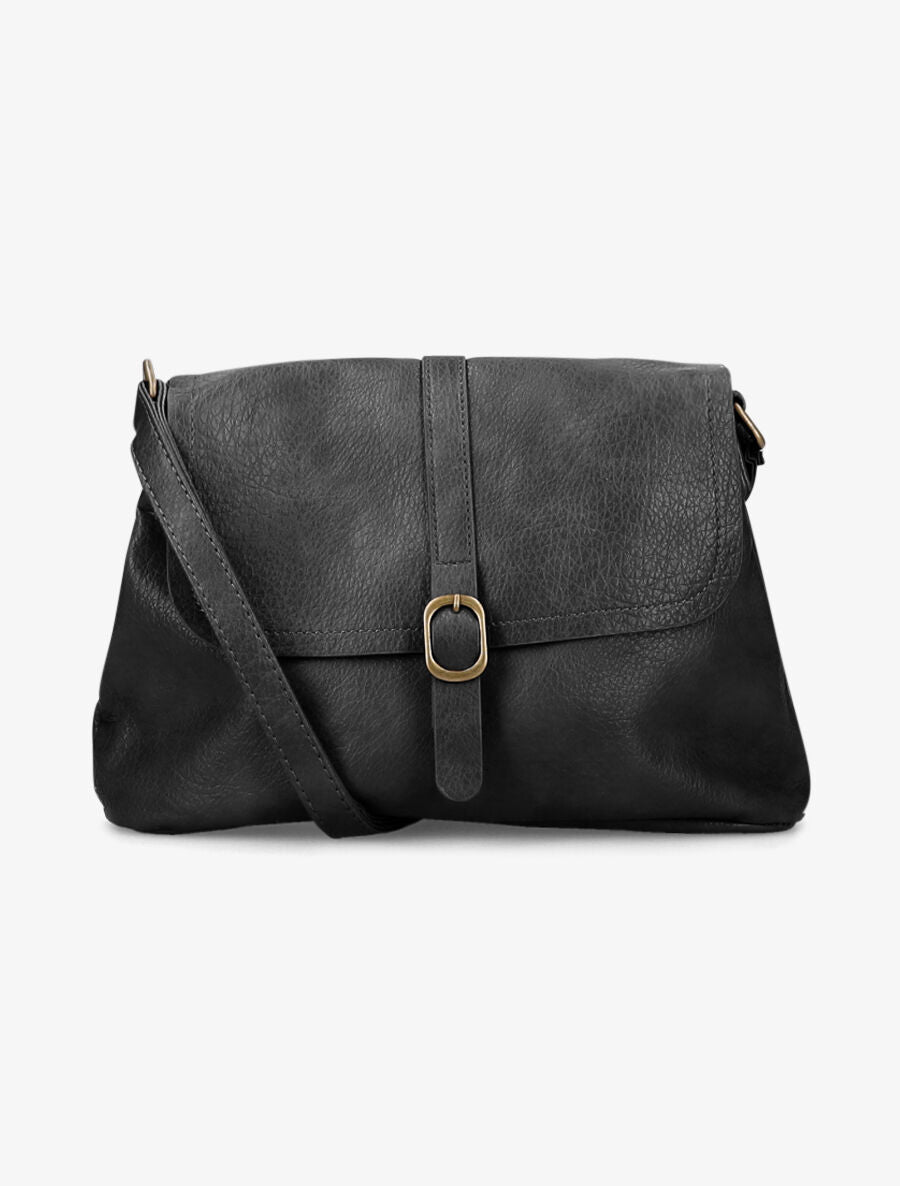 Sac besace Anita - Noir - 1