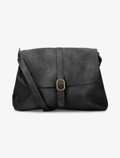 Sac besace Anita - Noir - 1