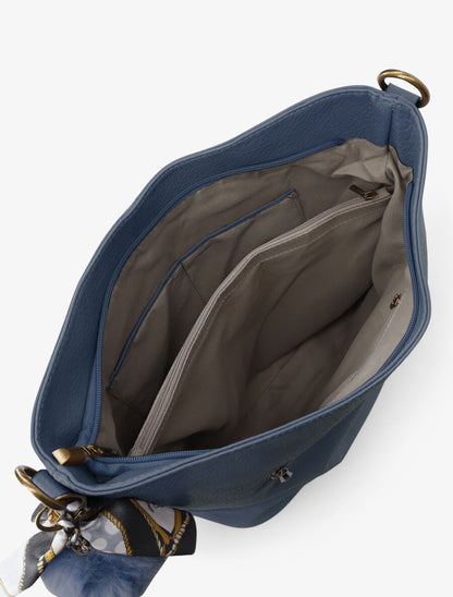 Sac à main Luna - Bleu gris - 4