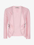 Veste poches à double zips - rose - 1