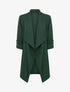 Trench droit mi-long uni - Vert sapin - 4