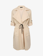 Trench fluide uni - Beige - 4