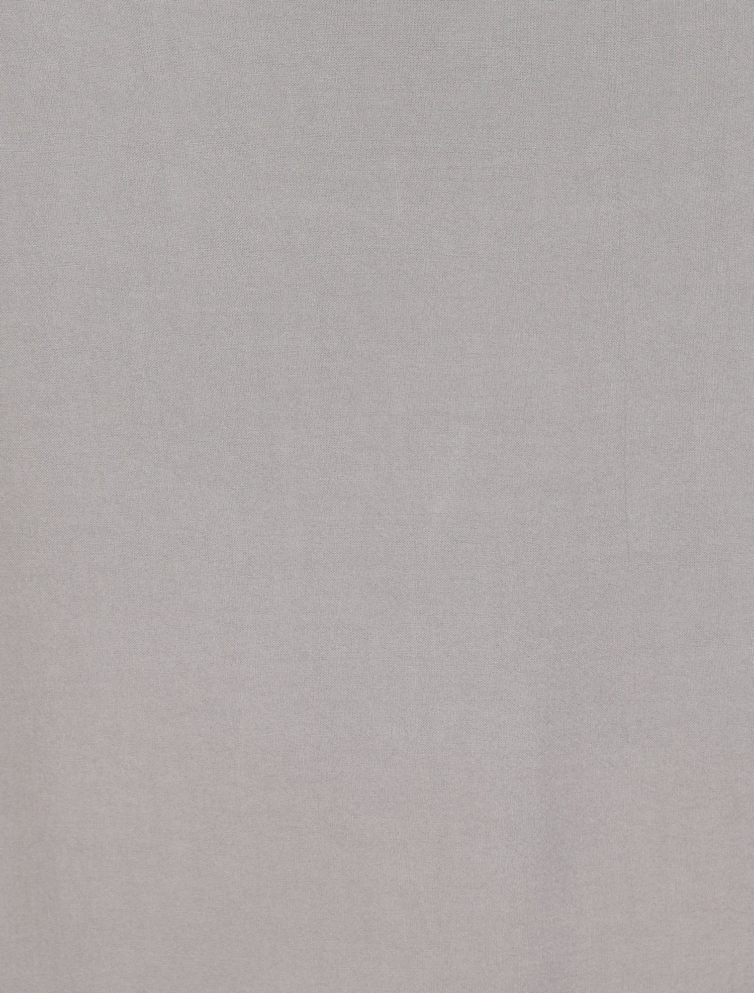 Top droit uni sans manches dos en dentelle - Taupe - 3