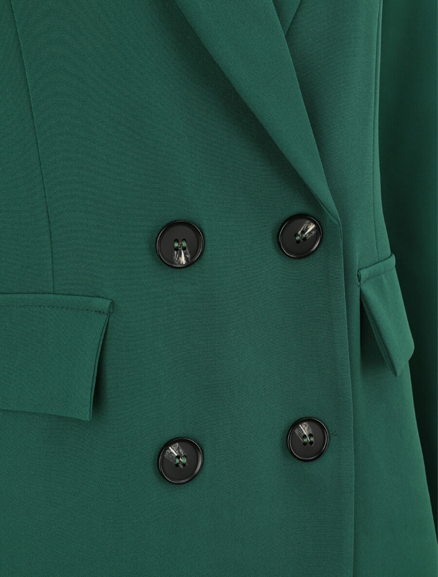 Blazer droit oversize - Vert sapin - 3