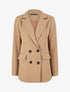 Blazer droit oversize - Camel - 5