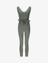 Combinaison stretch coupe slim - Kaki - 4