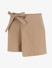 Short style jupe à taille élastiquée - Camel - 5