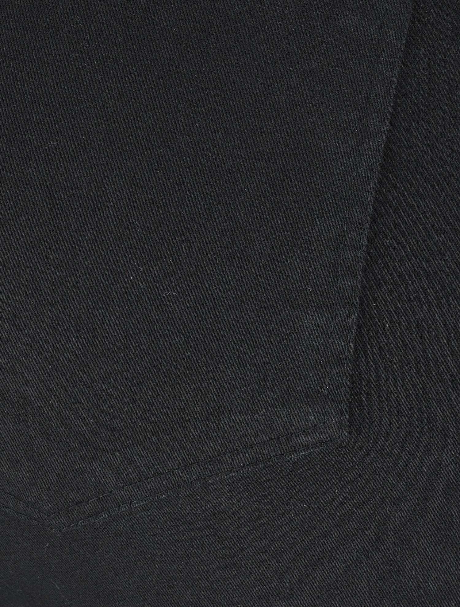 Pantalon 7/8 ample à taille haute - Noir - 3