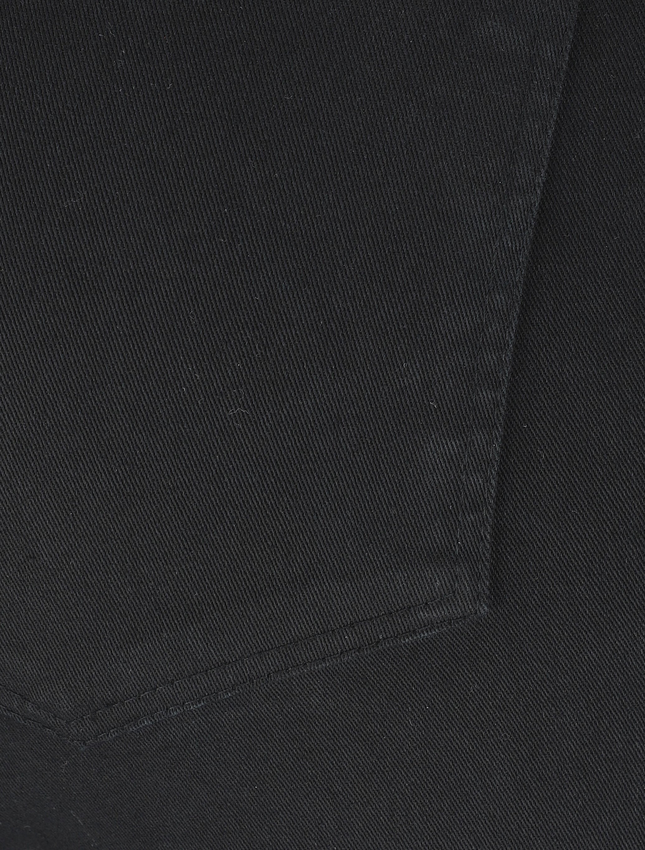 Pantalon 7/8 ample à taille haute - Noir - 3