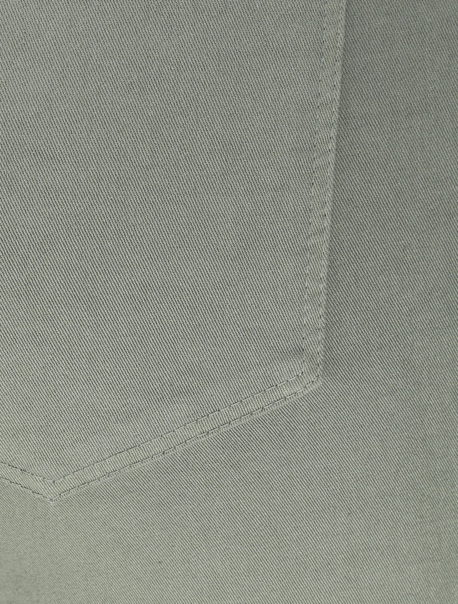 Pantalon 7/8 ample à taille haute - Kaki - 3