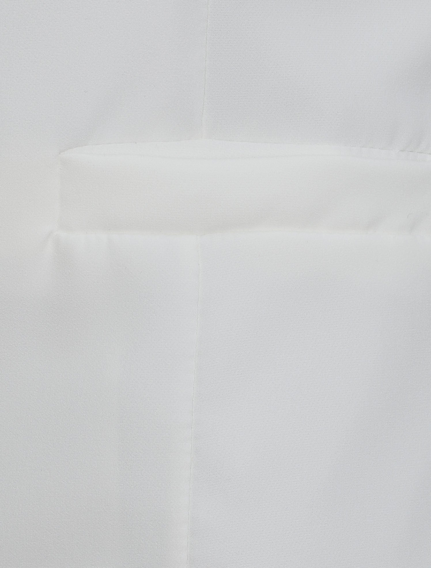 Blazer uni droit - Blanc - 3
