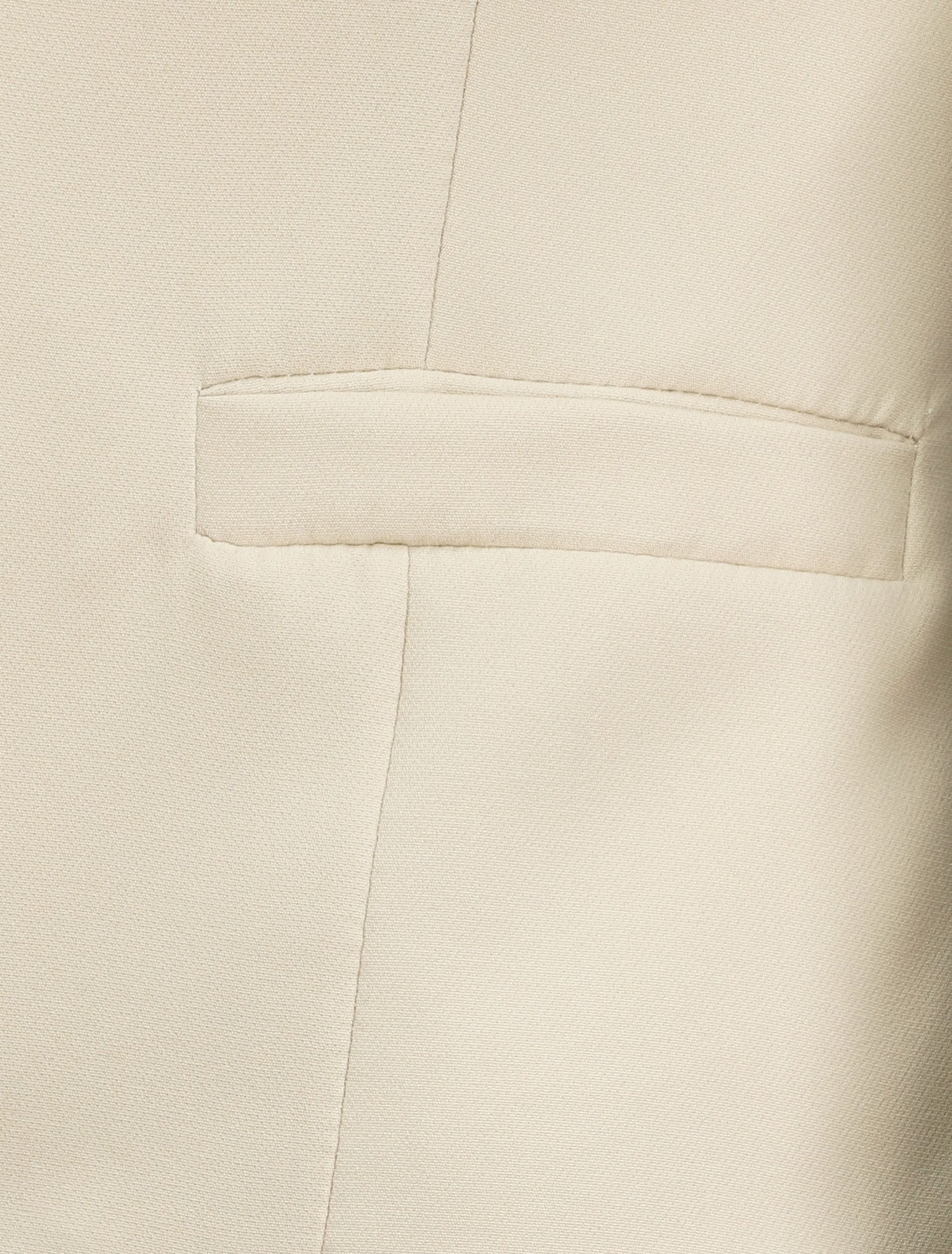Blazer uni droit - Beige - 3