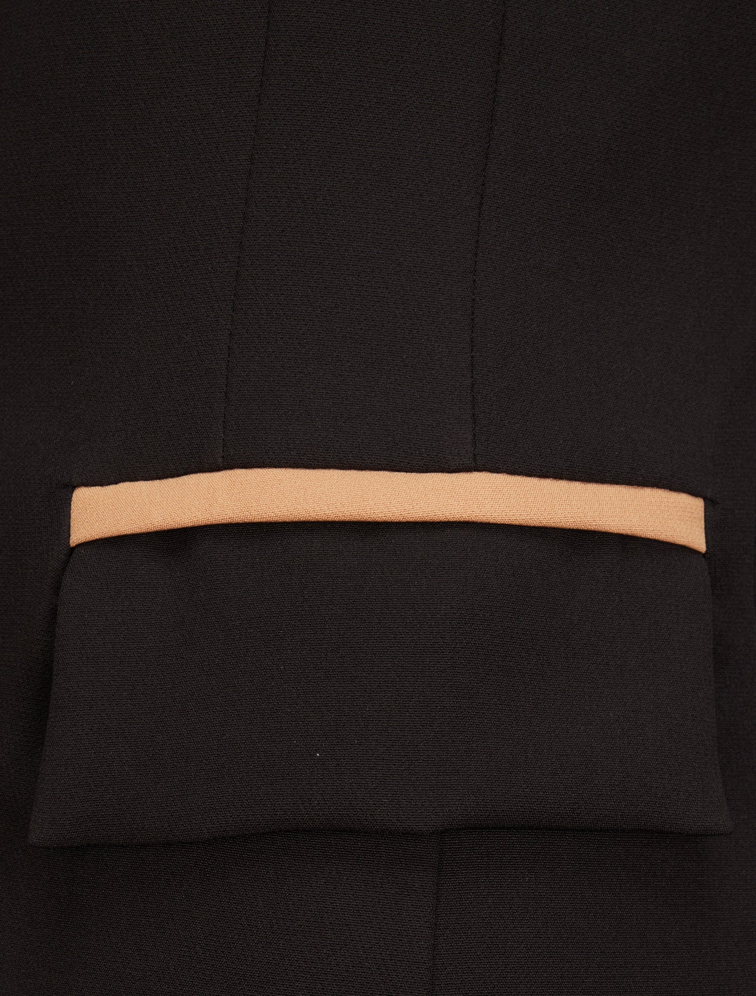Blazer oversize bi-couleur - Noir - 3