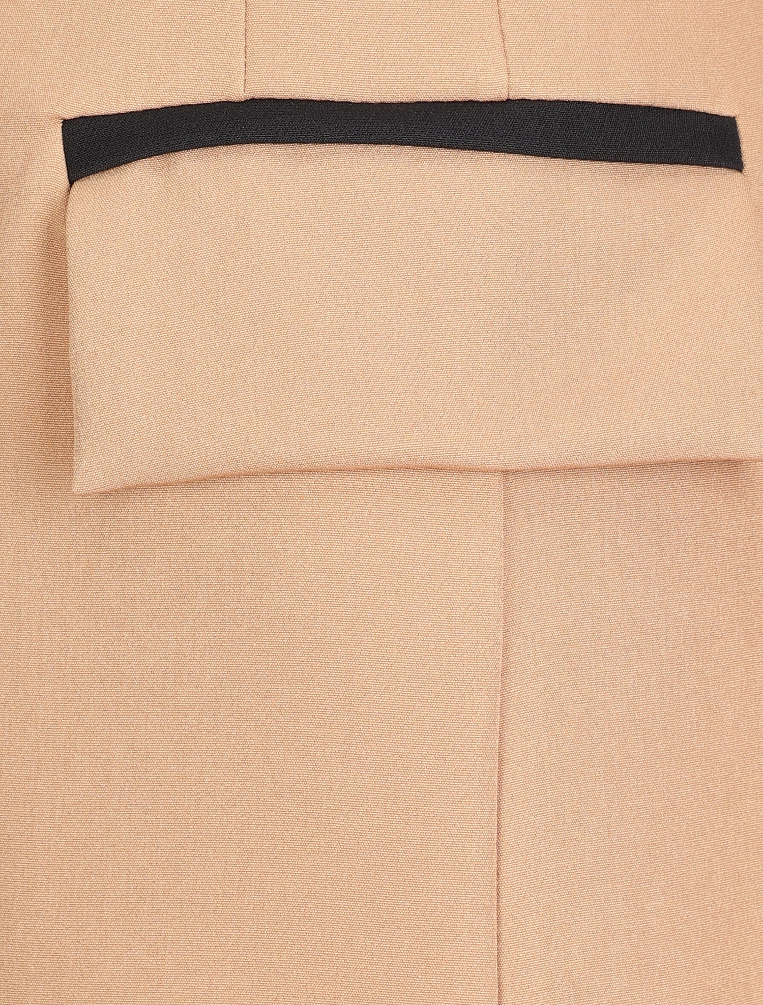 Blazer oversize bi-couleur - Camel - 3