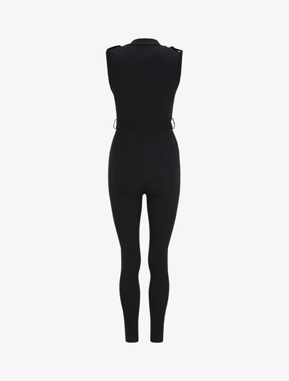 Combinaison stretch slim - Noir - 2
