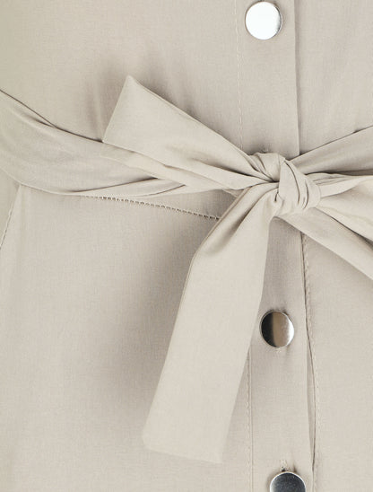 Combinaison stretch slim - Beige - 3