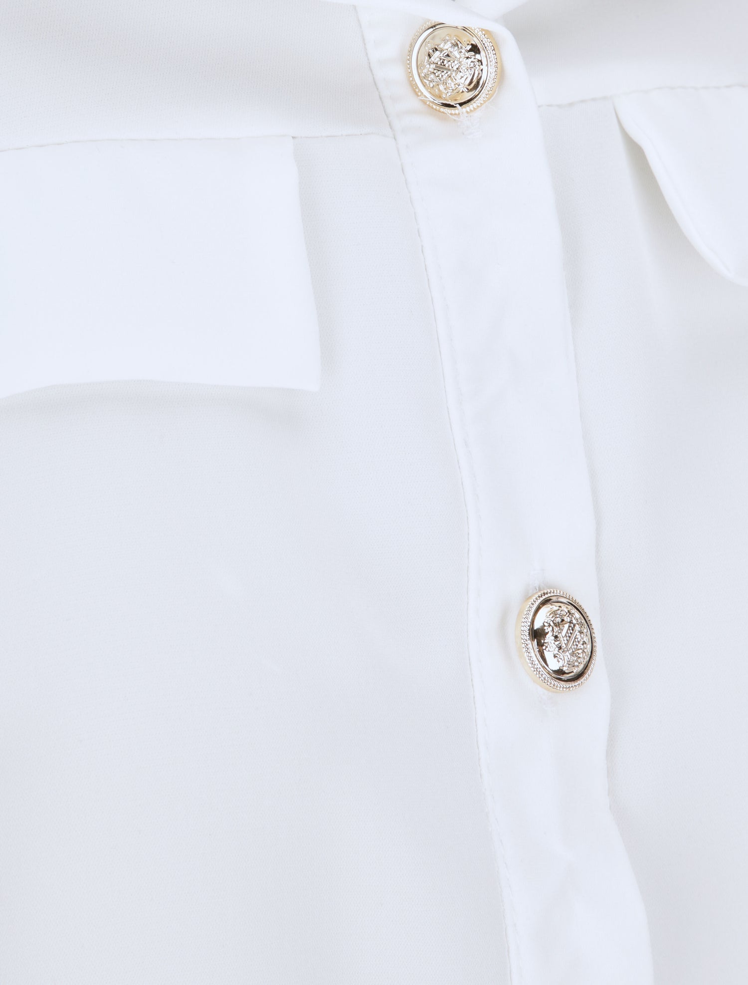 Chemise fluide unie - Blanc - 3