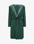 Manteau fin à capuche - Vert - 1