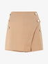 Short style jupe culotte - Beige - 1