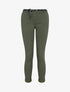 Pantalon 7/8 imprimé trèfle à revers - Kaki - 1