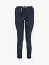 Pantalon 7/8 imprimé trèfle à revers - Marine - 1
