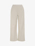 Pantalon ample coupe droite - Beige - 1